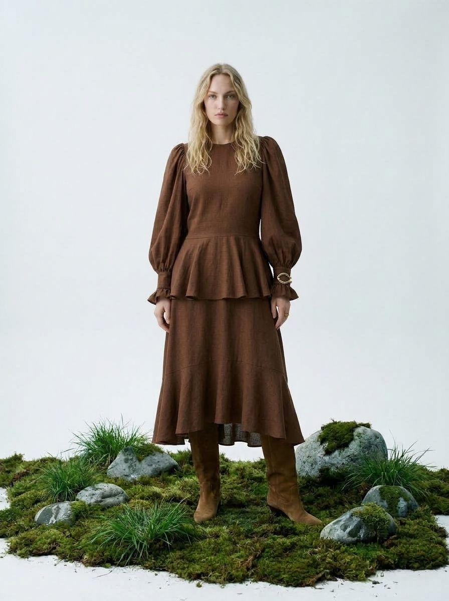 UV-Schutzkleid aus 100% Leinen – ÖKO-TEX® schadstoffgeprüft
