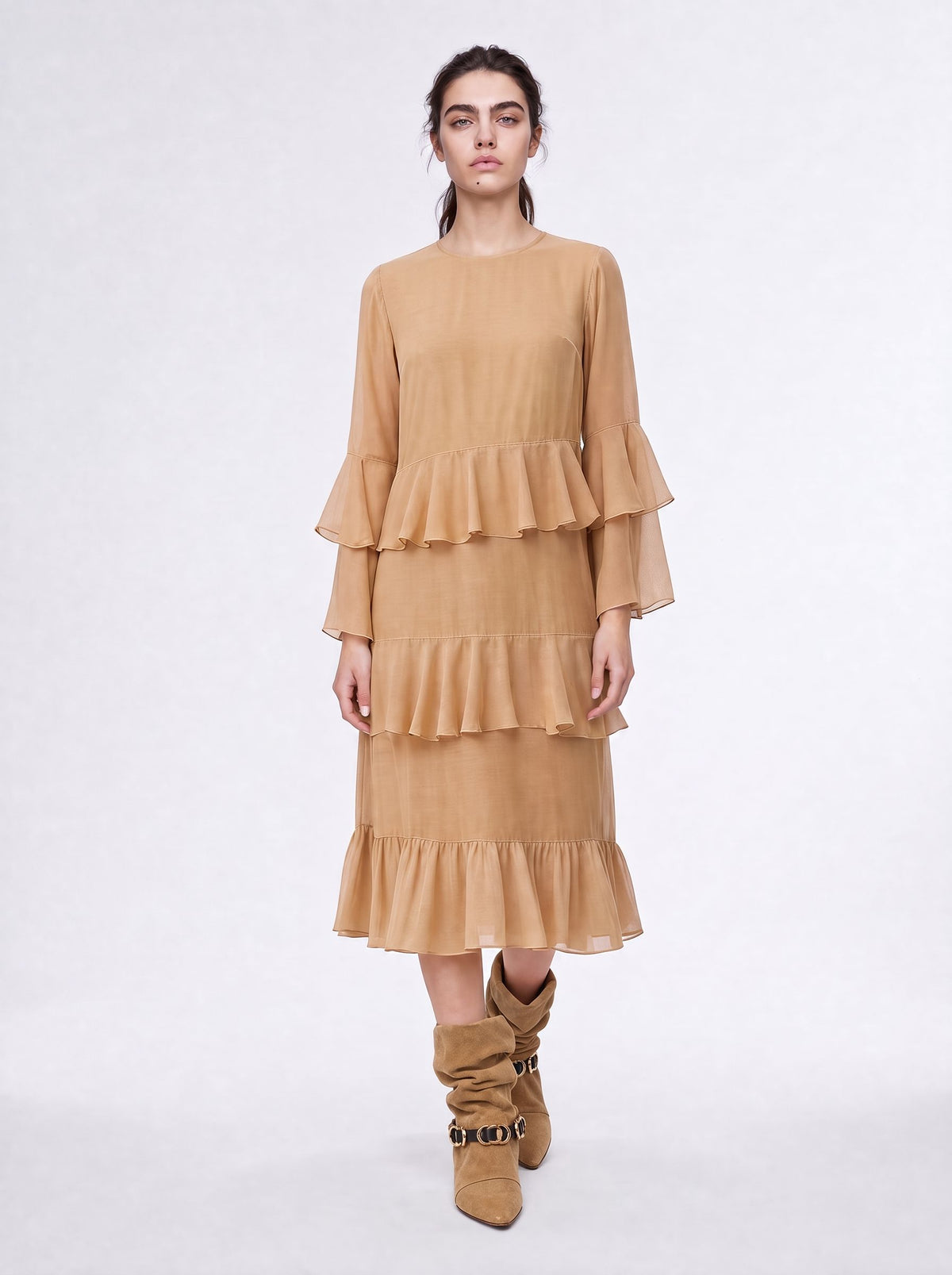 Kleid aus veganer Bambusseide - hautfreundlich